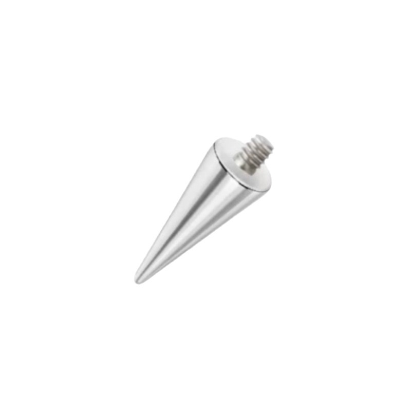 F136 Titanium Alloy External Thread Round Ball Pointed Cone G23 Replacement Head Lip Piercing Jewelry Nail DIY Accessories - Image 5