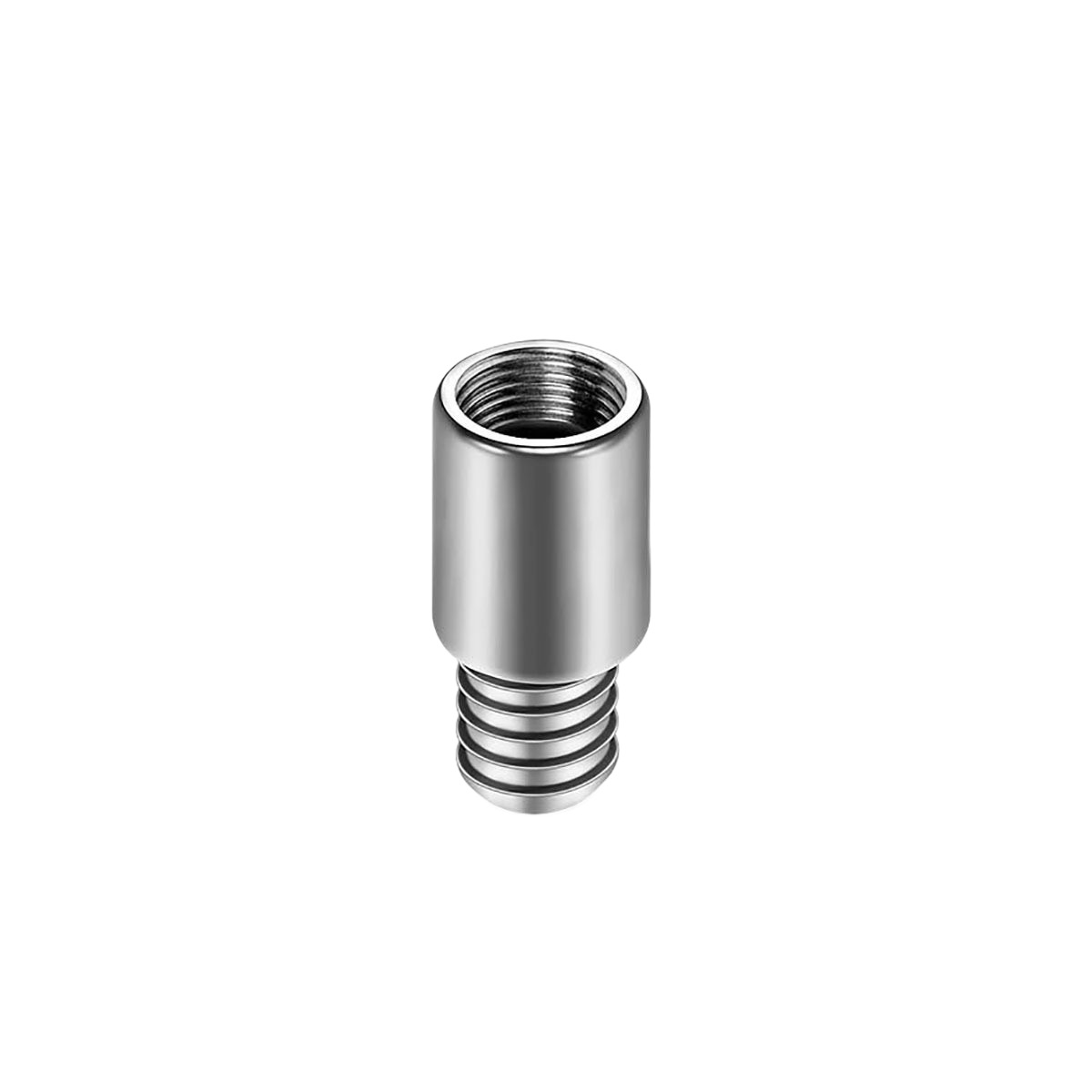G23 Titanium Alloy Internal Thread Flat Bottom Labret Stud Ear Piercing Jewelry Replacement Extension Rod - Image 5