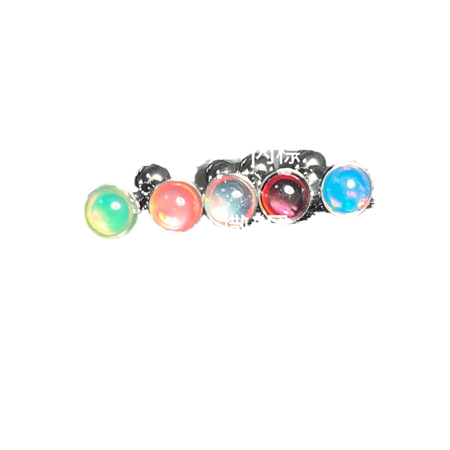 External Thread Tongue Barbell Titanium Steel Flash Hot Girl Tongue Ring Body Piercing Jewelry 14G 12mm - Image 5