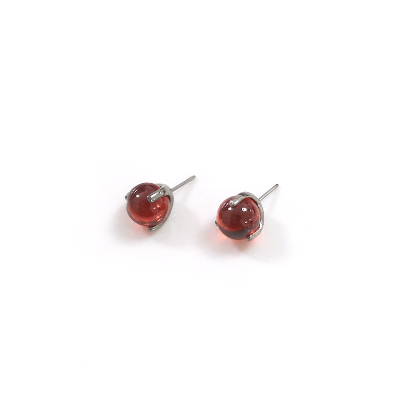 F136 Titanium Three-Claw Zircon Pin Round Bead Tongue Nail Labret Stud Ball G23 Titanium Alloy Body Piercing Lip Jewelry - Image 5
