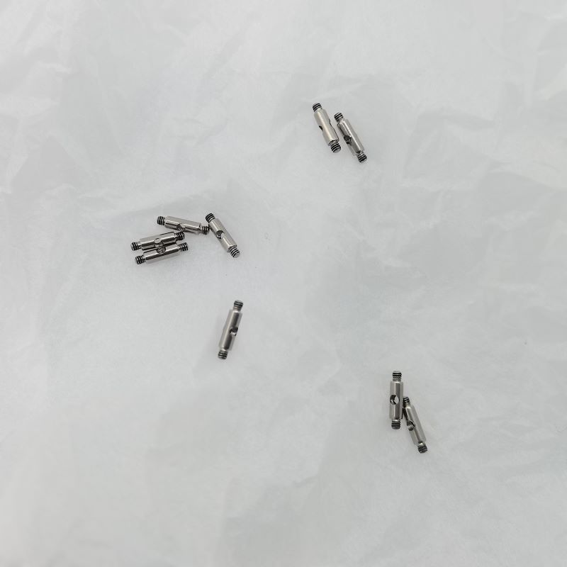 G23 Titanium Extension Rod 14G Single Hole Double Thread DIY Internal Thread Straight Ear Bridge Piercing 4mm Bar - Image 3