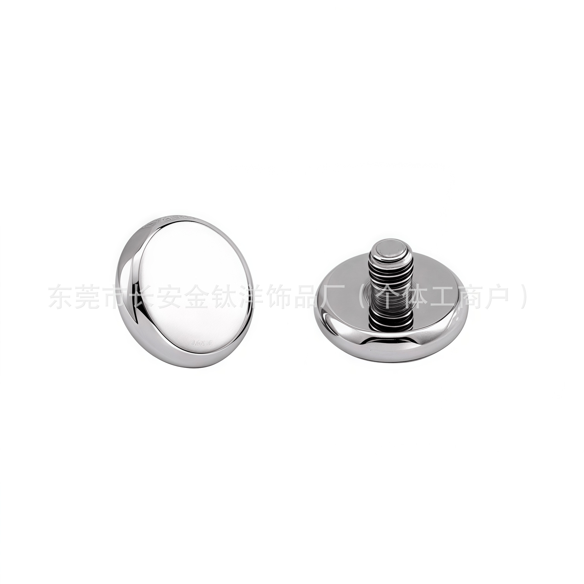 F136 Titanium Flat-Bottom Curved Base Nail Tongue Lip Piercing Jewelry G23 Titanium Alloy - Image 2
