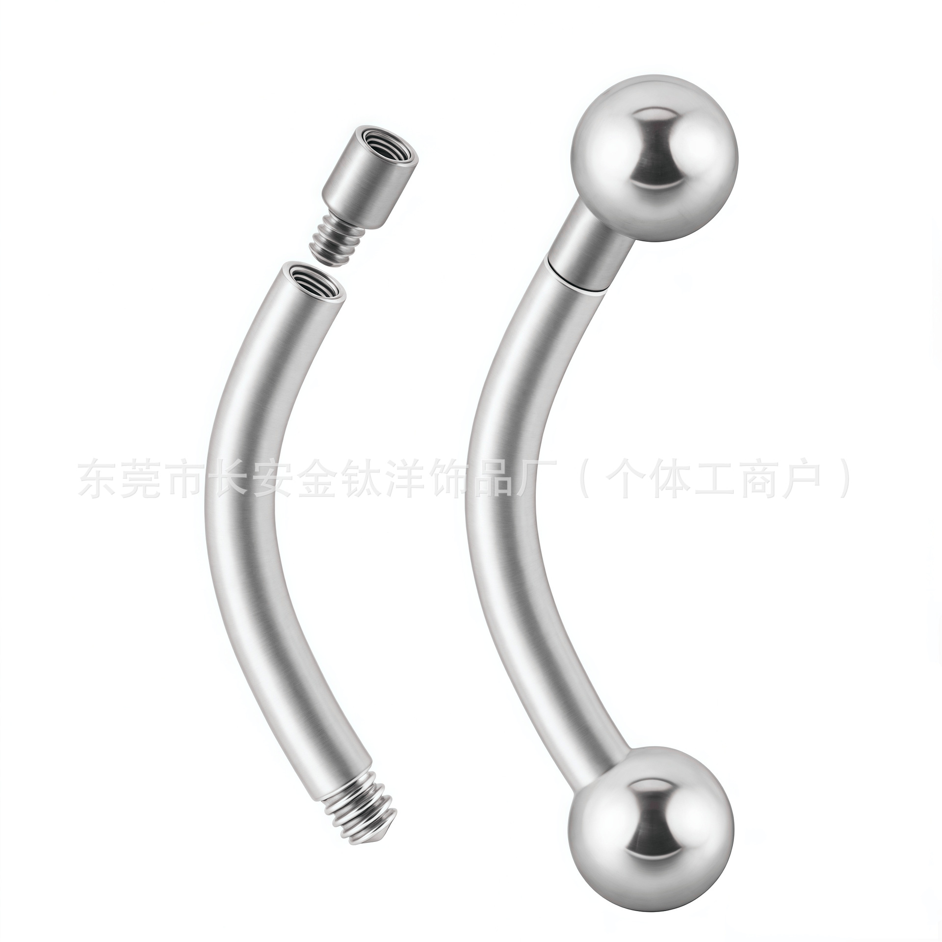 G23 Titanium Internally Threaded Extension Rod for Ear, Lip, Belly, Tongue Piercing Jewelry Parts - Image 3