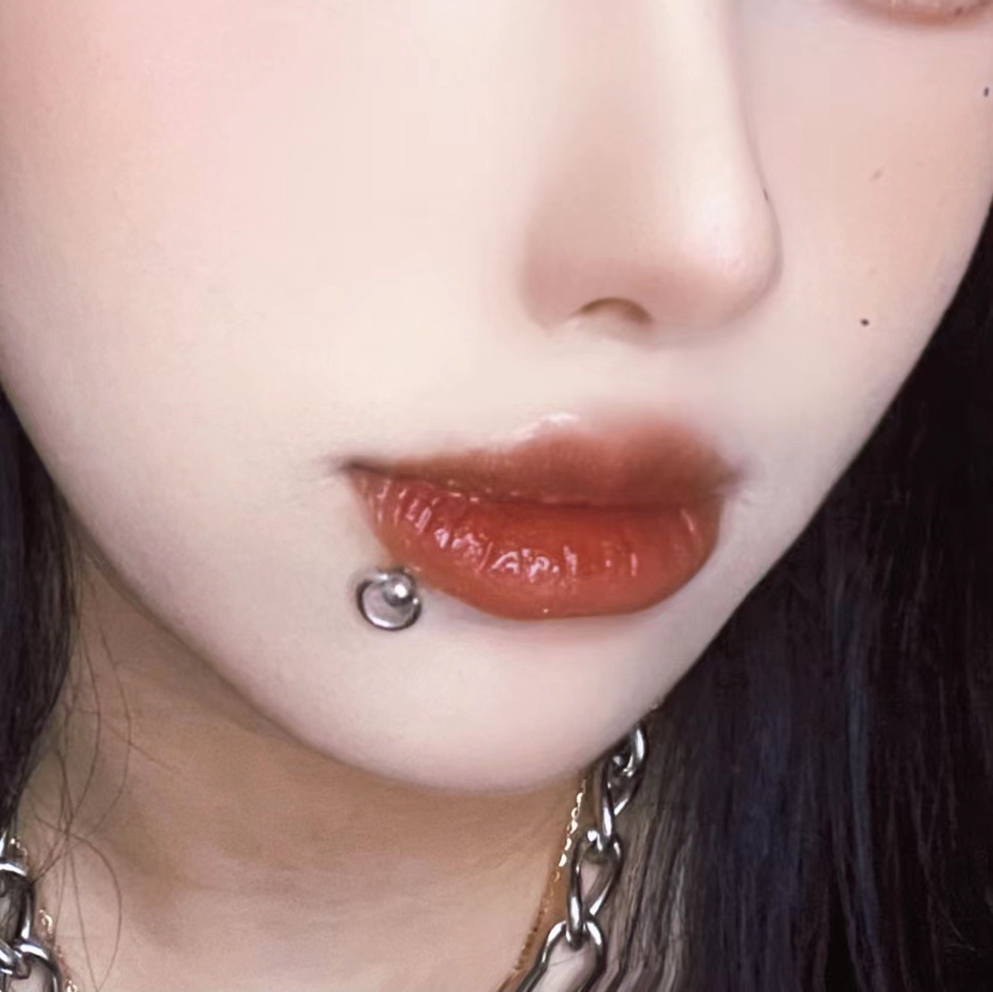 Lip Nail Titanium Steel Lip Ring Replacement Nail Ear Bone Nail Wine Nest Nail Ear Piercing Jewelry Body Piercing - Image 2