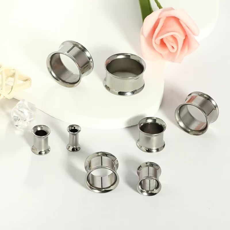 G23 Titanium Toothless Dual Speaker Auricular Ear Expander Body Piercing Jewelry 16mm - Image 2