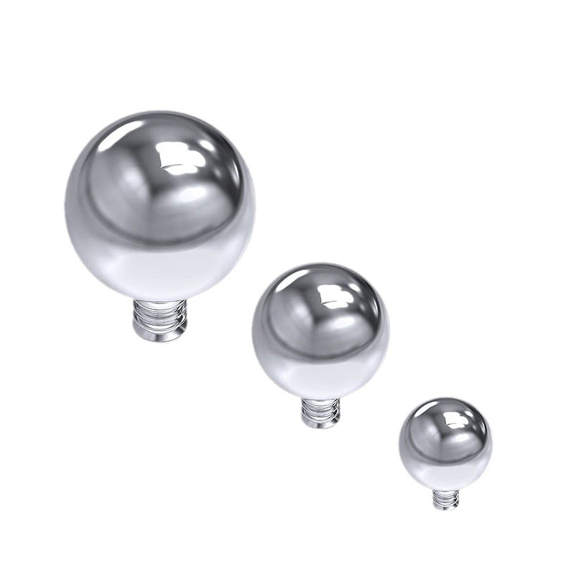 G23 Titanium External Thread Ball Eyebrow Lip Navel Top Accessories Replacement Ball F136 Alloy Body Piercing Jewelry - Image 5