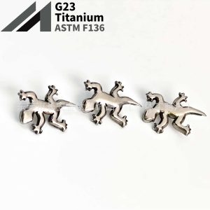 F136 Titanium Gecko Funny Animal Earrings Nose Nail Ear Bone Nail Lip Nail G23 Titanium Alloy Human Puncture Jewelry