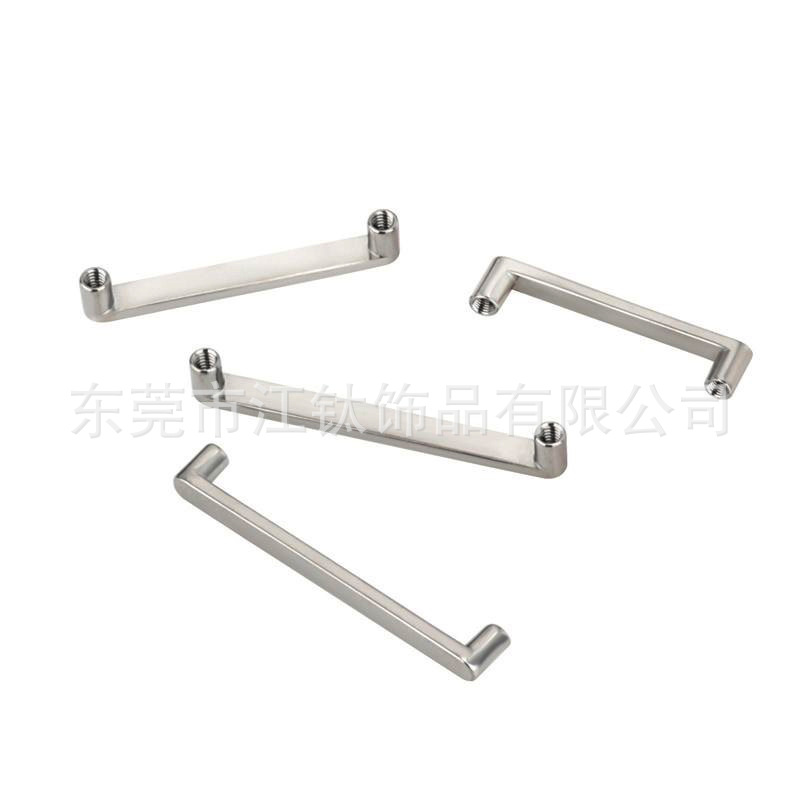 G23 Titanium Inner Tooth Right Angle Rod Long Buried Nail Base Double Head Skin Grafting Nail Human Body Puncture Subcutaneous Implantation Clavicle Nail - Image 3