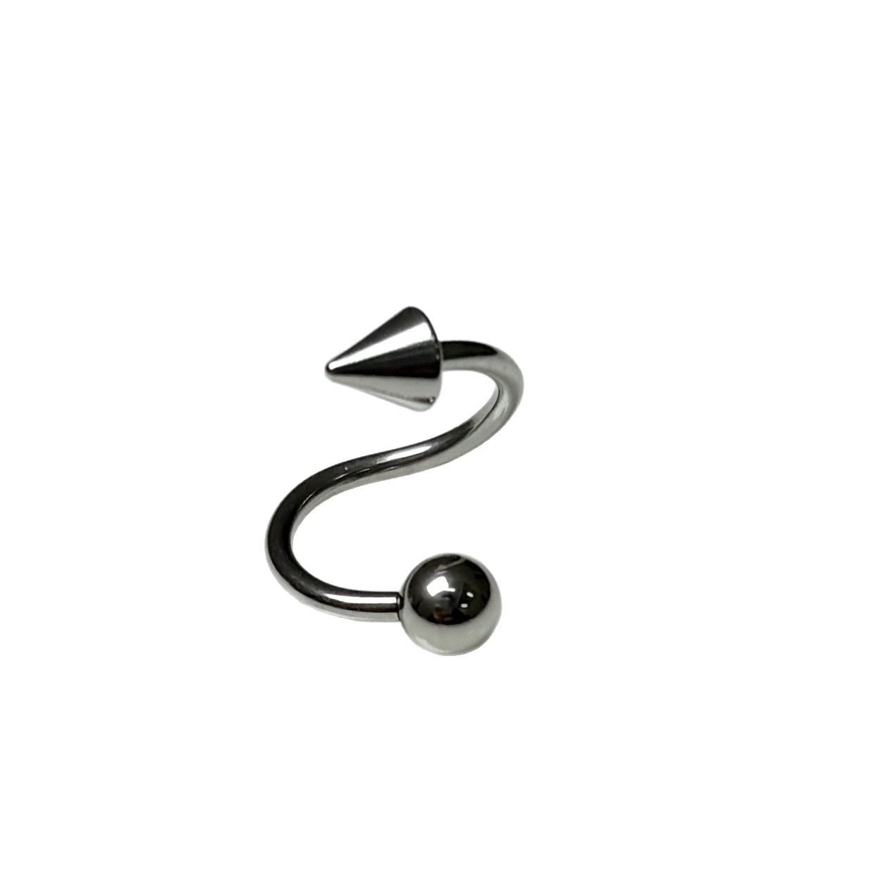 316L Titanium Steel S Ring Lip Ring Replacement Rod Ball Pointed Cone Head Universal Piercing Jewelry - Image 5