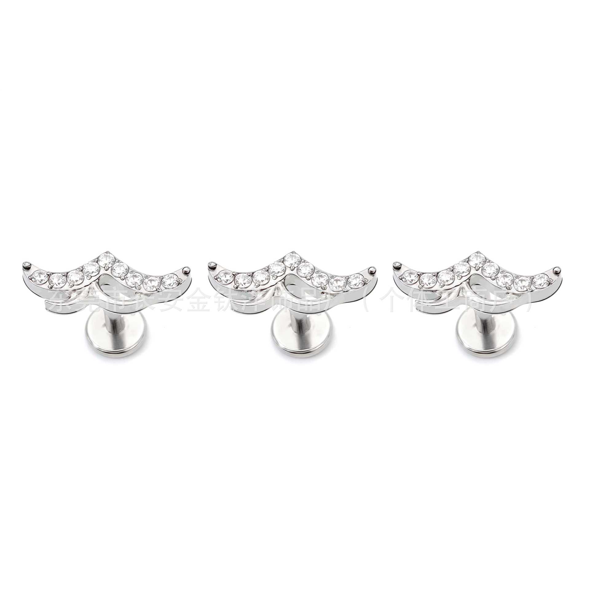 F136 Titanium Geometric Flower Earrings Lip Nails Nose Nails G23 Titanium Alloy Body Piercing Jewelry Ear Bone Nails - Image 2