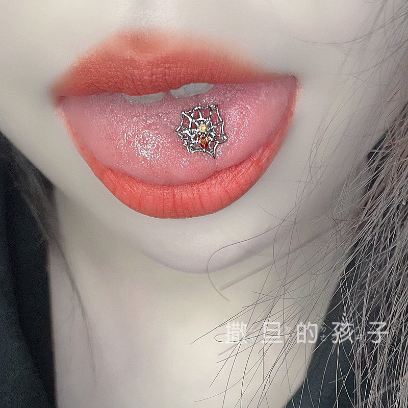 Hot Girl 14G External Thread Tongue Barbell Stainless Steel Tongue Ring Piercing Jewelry Wholesale New - Image 2