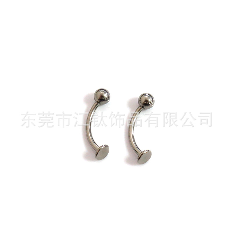Titanium Navel Ring Ball Plane Belly Button Piercing Jewelry G23 Alloy Suspension Navel Ring Hot Sale - Image 5