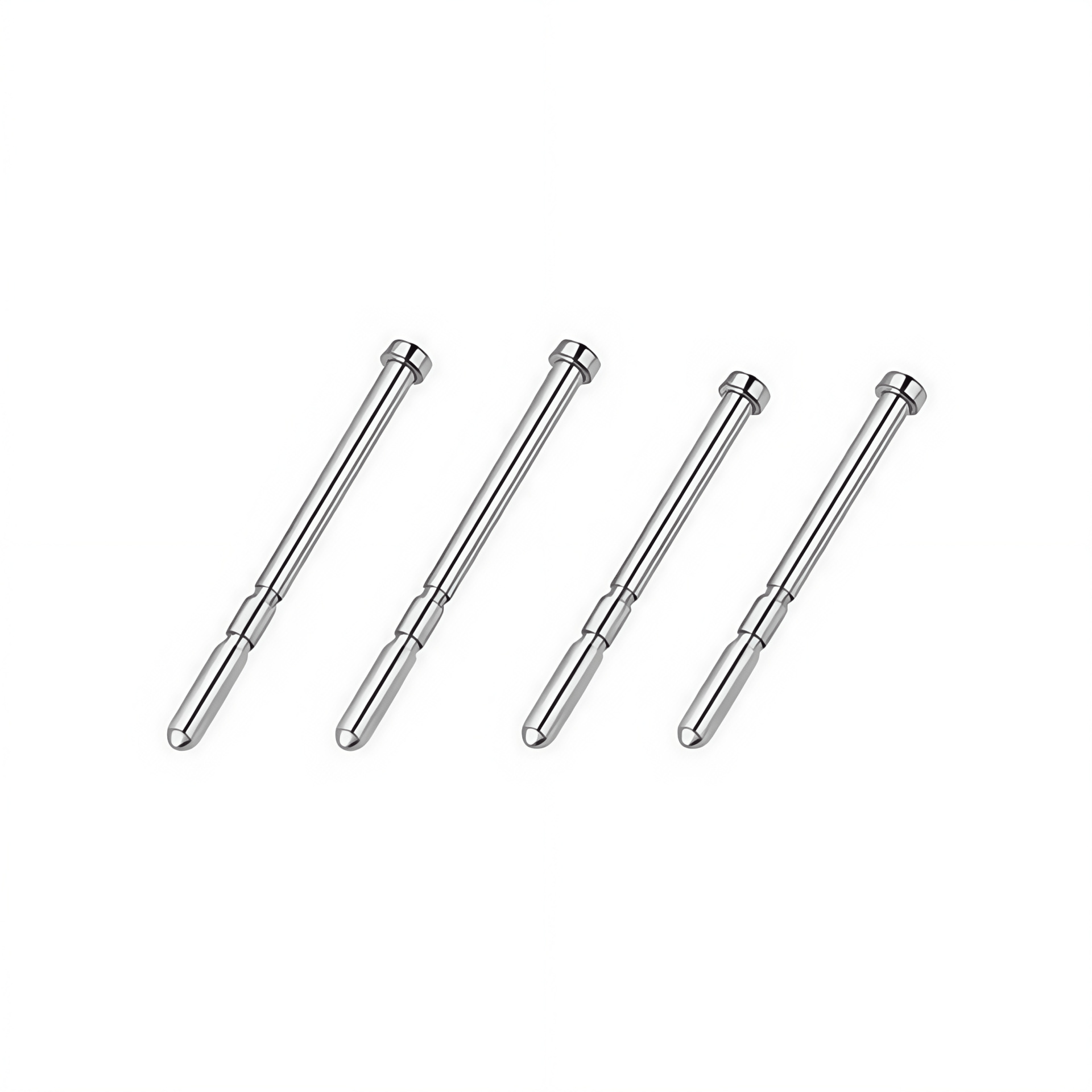 F136 Titanium 0.8mm Fine Needle Ear Care Stud - G23 Alloy Piercing Jewelry Earrings - Image 5
