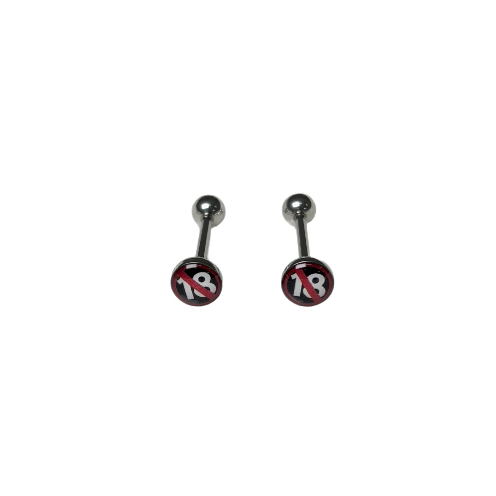 18+ Rubber Tongue Nail Steel Titanium Sweet Punk Tongue Ring Sexy Piercing Jewelry - Image 5