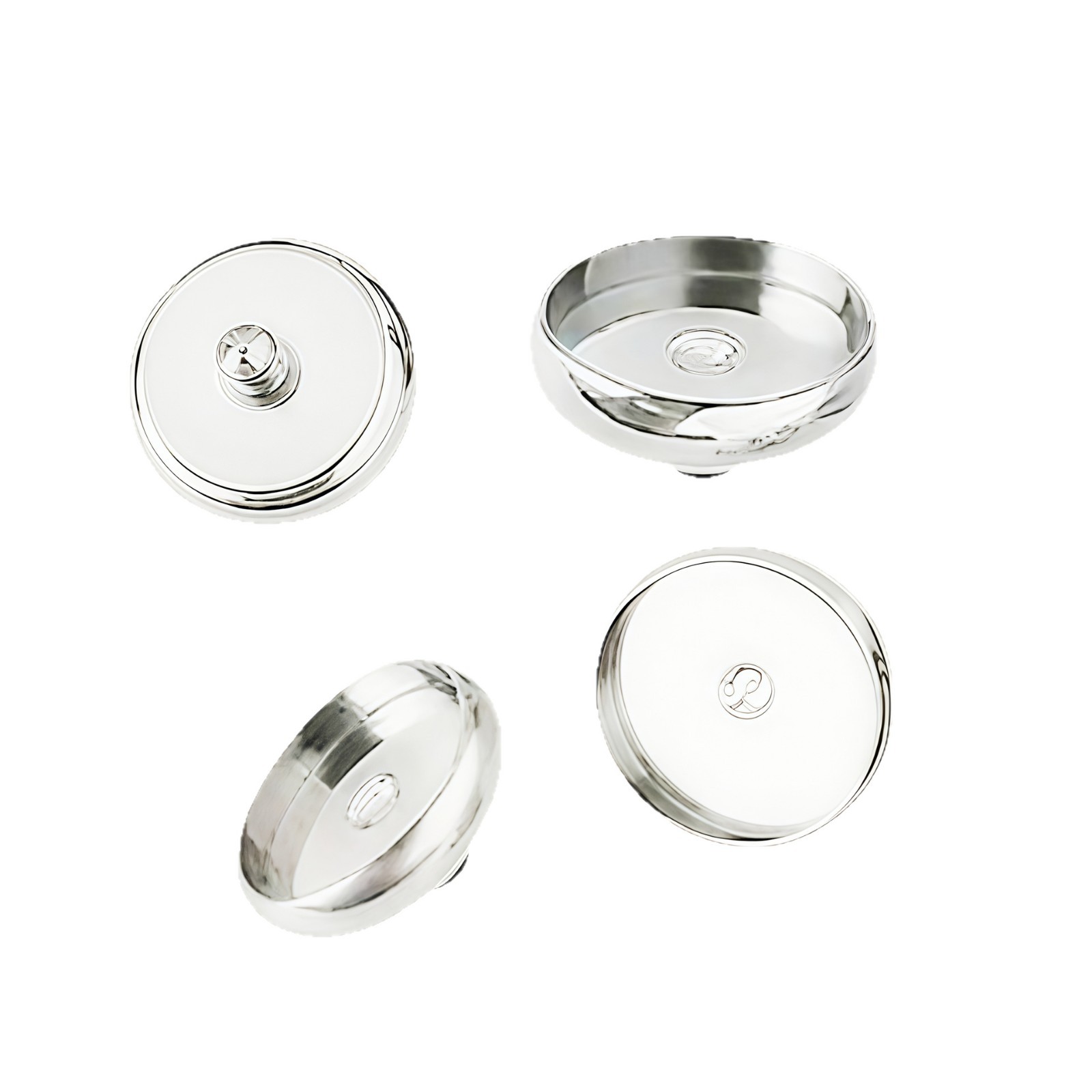 G23 Titanium Opal Flat Back Disc Labret Stud External Thread Tongue Lip Piercing Jewelry Wholesale - Image 5