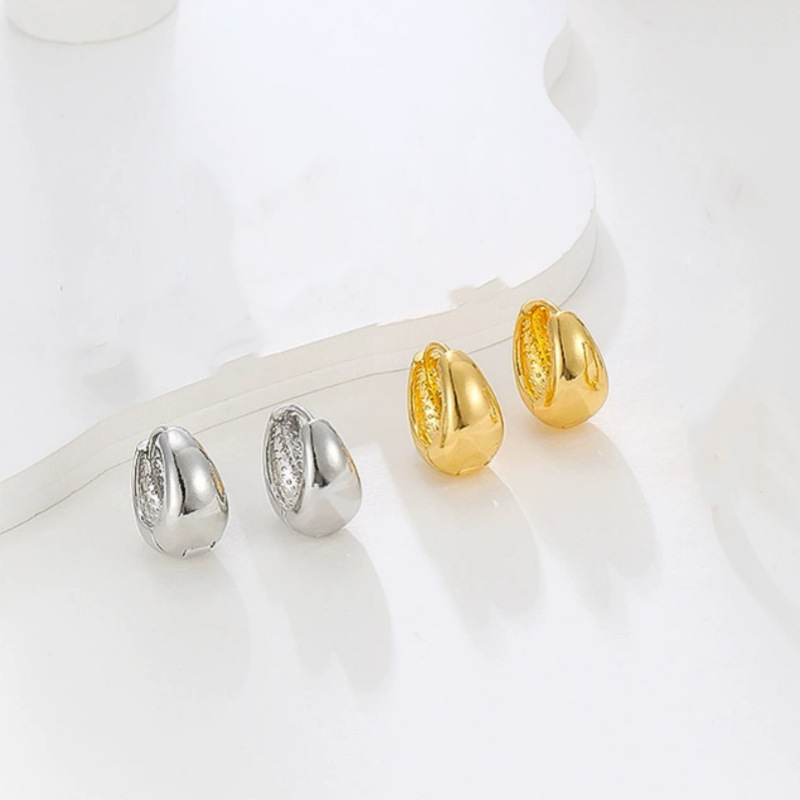Ins Style Geometric Earrings Light Luxury Fashion Jewelry for Women - Image 2