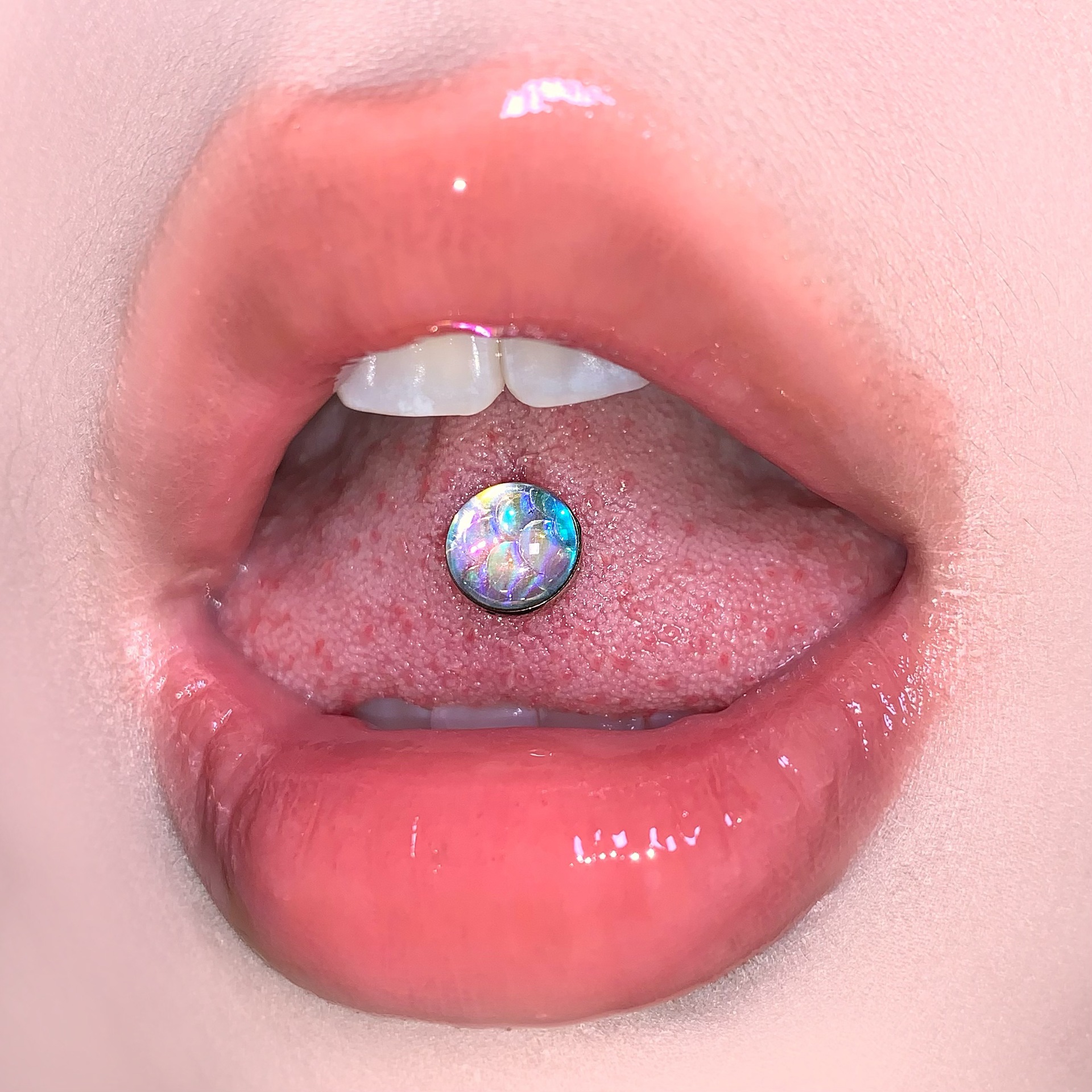 Shining Mermaid Legend Tongue Nail Steel Titanium External Thread Tongue Piercing Jewelry Wholesale - Image 4