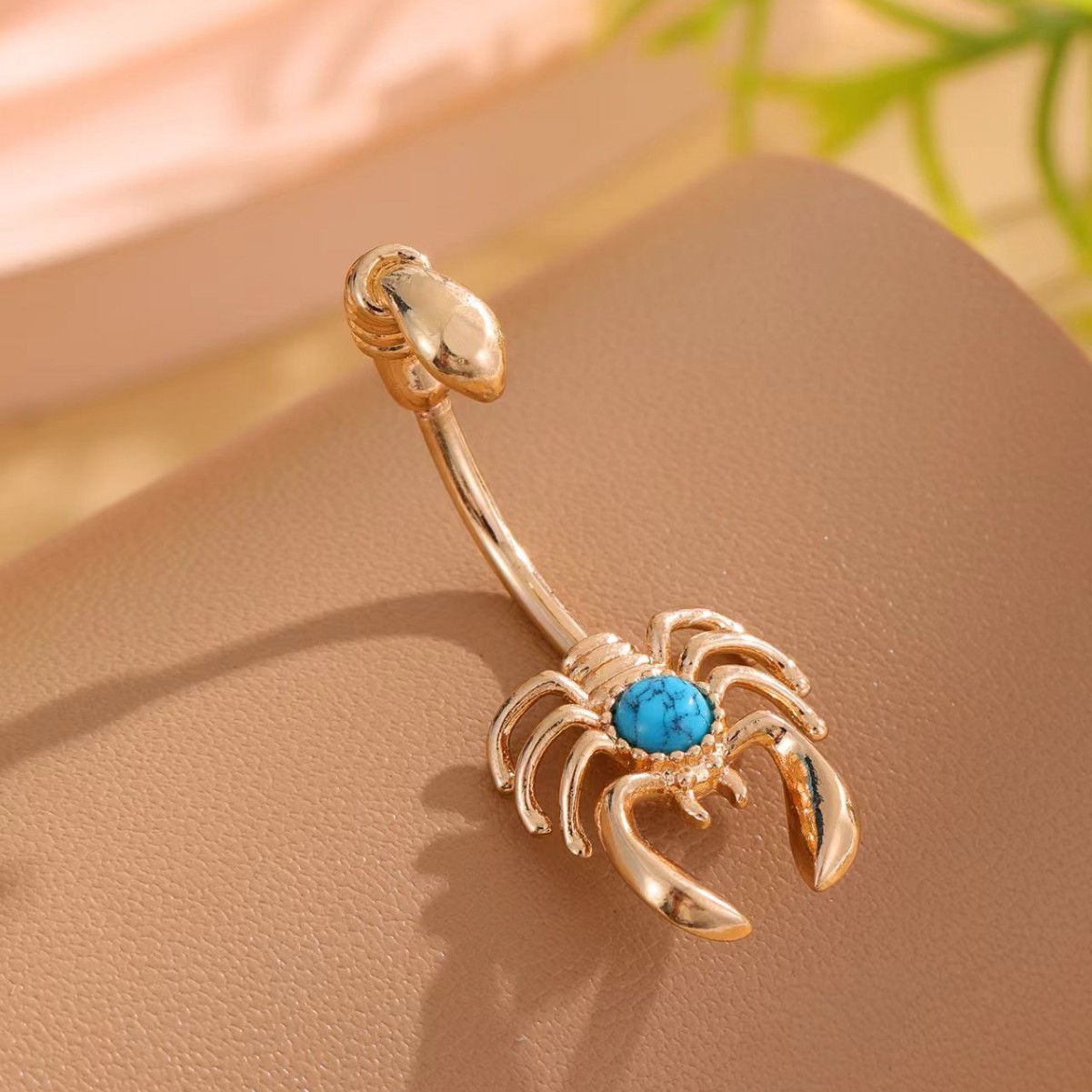 Micro Snake Scorpion Belly Button Ring Trendy European American Sexy Piercing Jewelry - Image 2