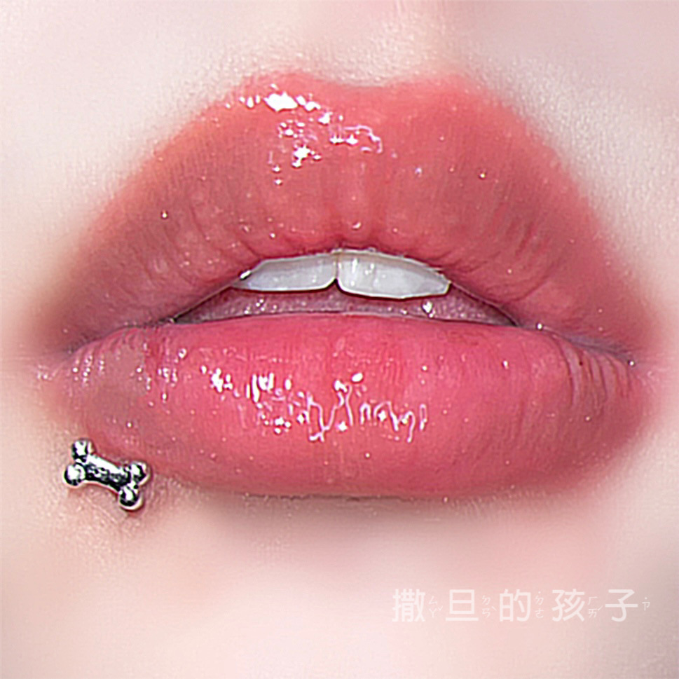 Bone Lip Nail Titanium Steel Lip Ring Sweet Cool Hot Girl Ear Bone Lip Nail Lip Ring Piercing Jewelry - Image 2