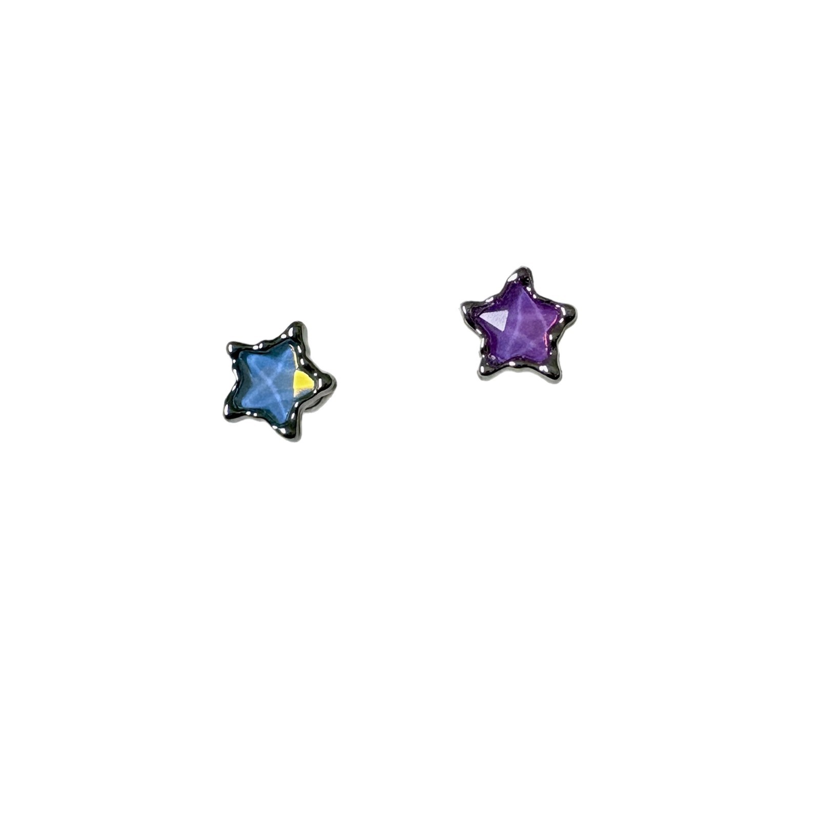 Colorful Five-Pointed Star Lip Stud 316L Surgical Steel Internally Threaded Labret Piercing Jewelry for Lip Nail Cartilage Ear Bone Nail - Image 5