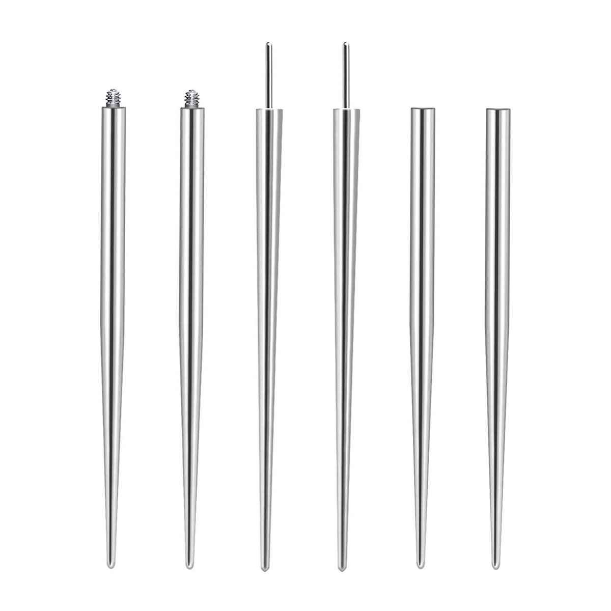 316L Surgical Steel Guide Pin Internally Threaded Lip Nail Ear Nail Belly Button Piercing Disposable Guide Rod - Image 5