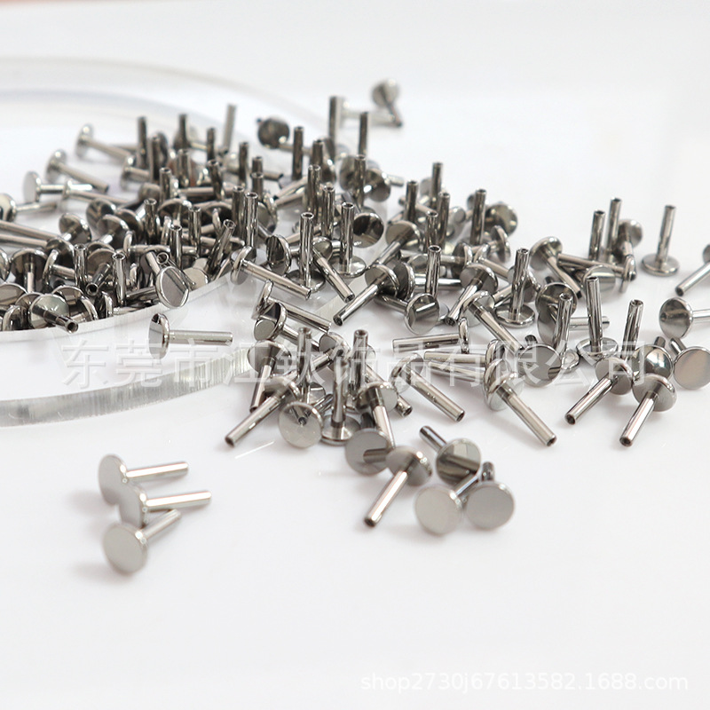 G23 Titanium 16G Labret Stud Lip Nail Internally Threaded Single/Double Puncture Jewelry 4-18mm - Image 2