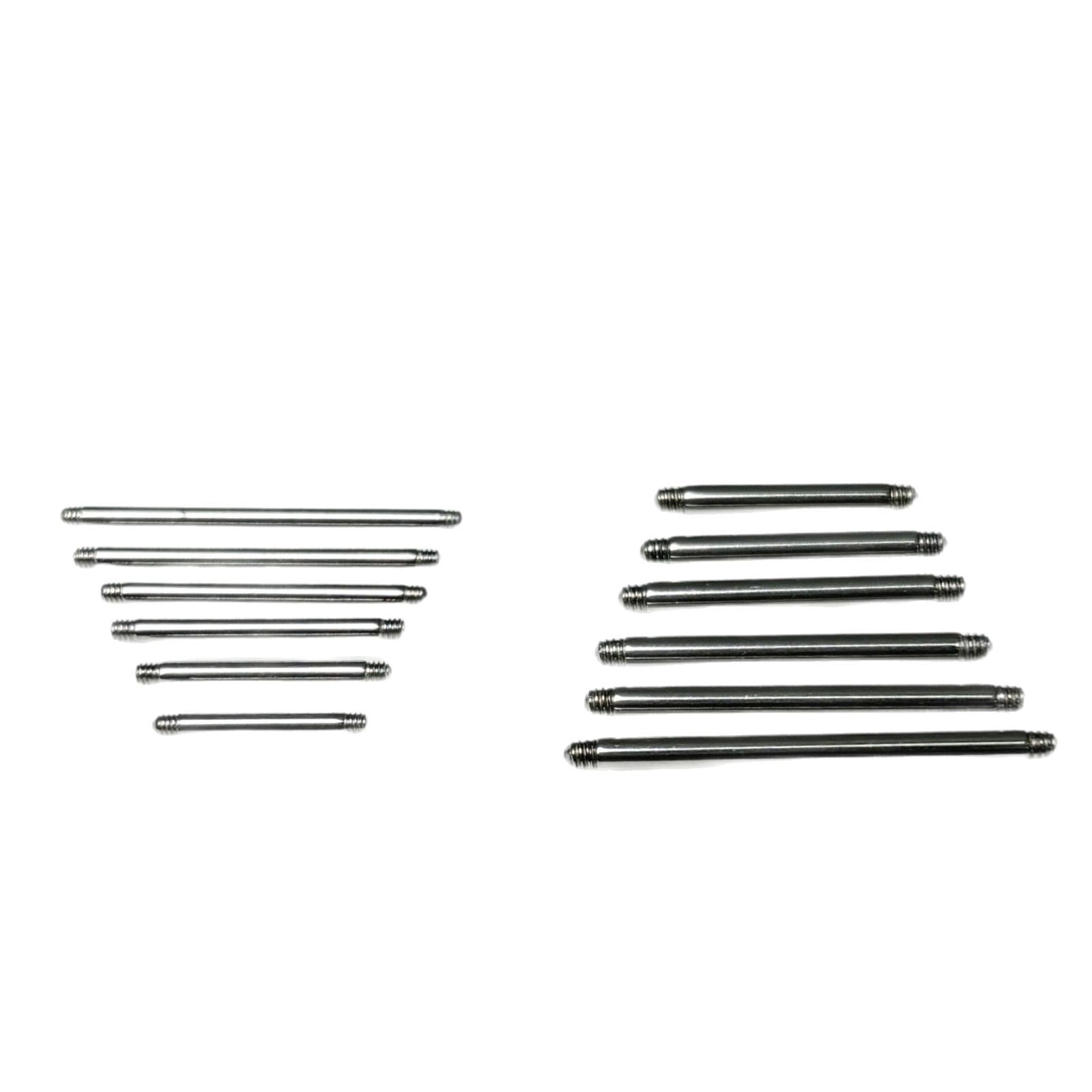 316L Surgical Steel Tongue Nail Ear Bone Nail Straight Rod Replacement Rod Lip Nail External Thread Piercing Accessories Wholesale - Image 5