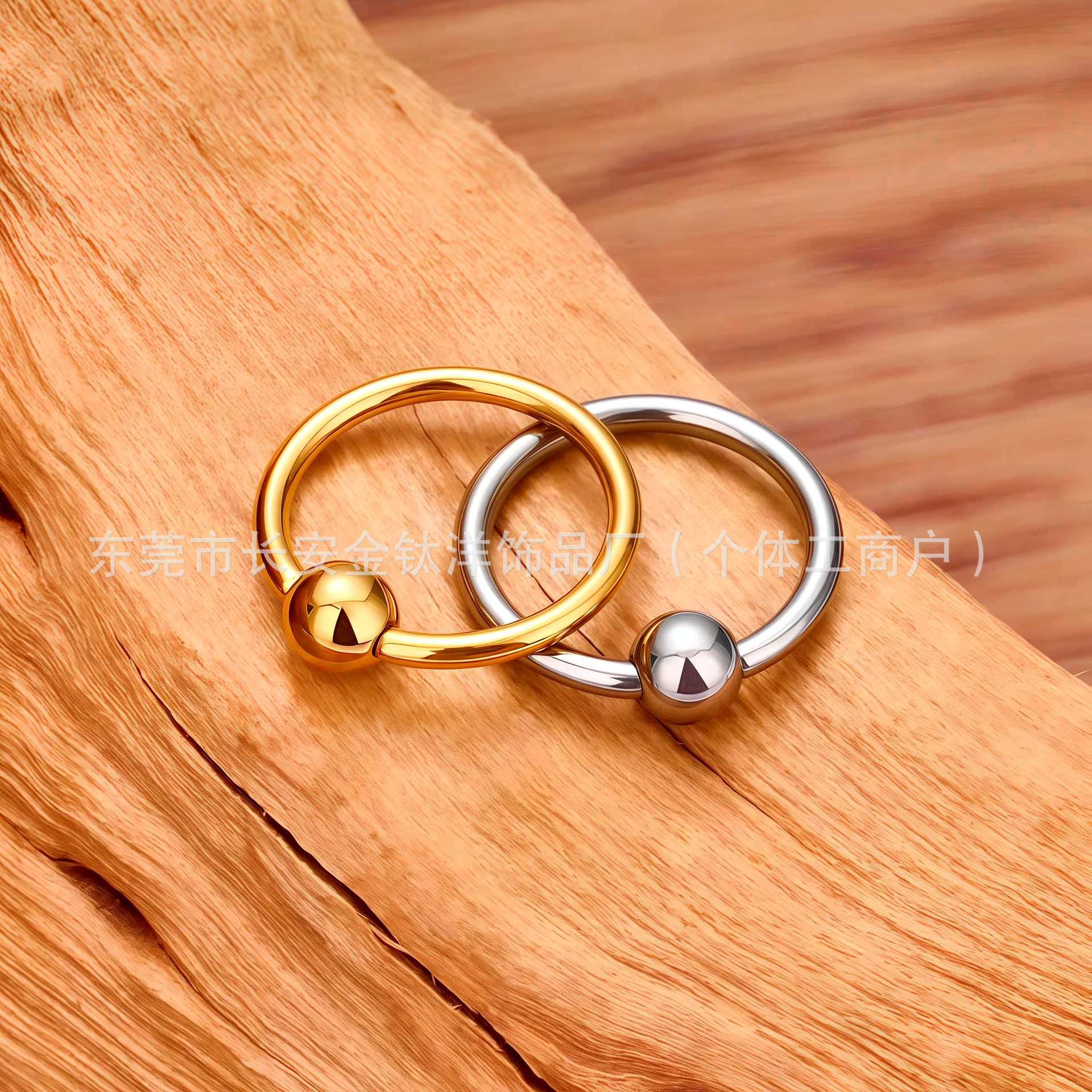 F136 Titanium Ball Ring BCR Multi-Purpose Nose Ring Lip Ring Universal Ring G23 Titanium Alloy Piercing Jewelry Ear Bone Ring - Image 4