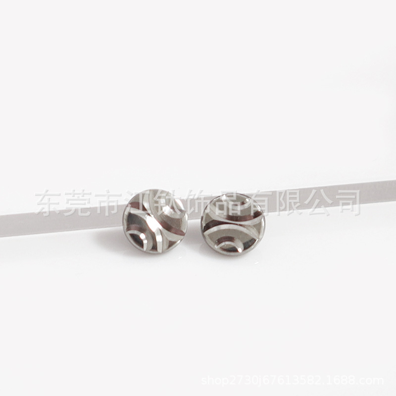 G23 Titanium Ear Cartilage Stud Circular Labret Ear Bone Nail 0.9x5mm Polished Body Piercing Jewelry - Image 4