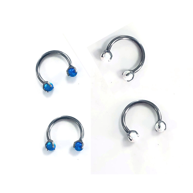 G23 Titanium Nose Ring Australian Ball Claws Nose Studs Earrings Titanium Piercing Jewelry - Image 5