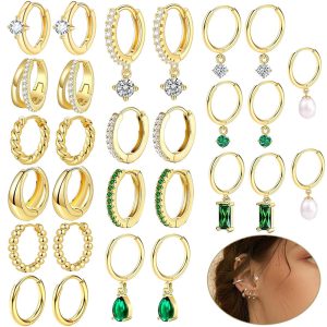 Stainless Steel Star and Moon Ear Cuffs High-End Earrings Ins Style Light Luxury Versatile Ear Clasps Wholesale